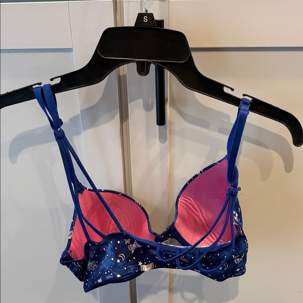 PINK Victoria's Secret Blue Celestial Bra - Picture 4 of 5